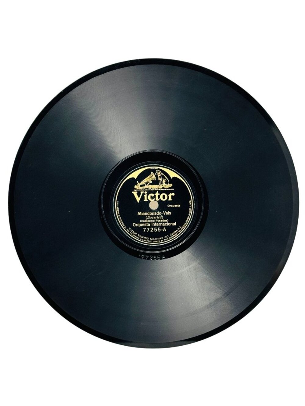 Orquesta Internacional Abandonado-Vals 10 Inch Shellac 78 RPM Victor 77255